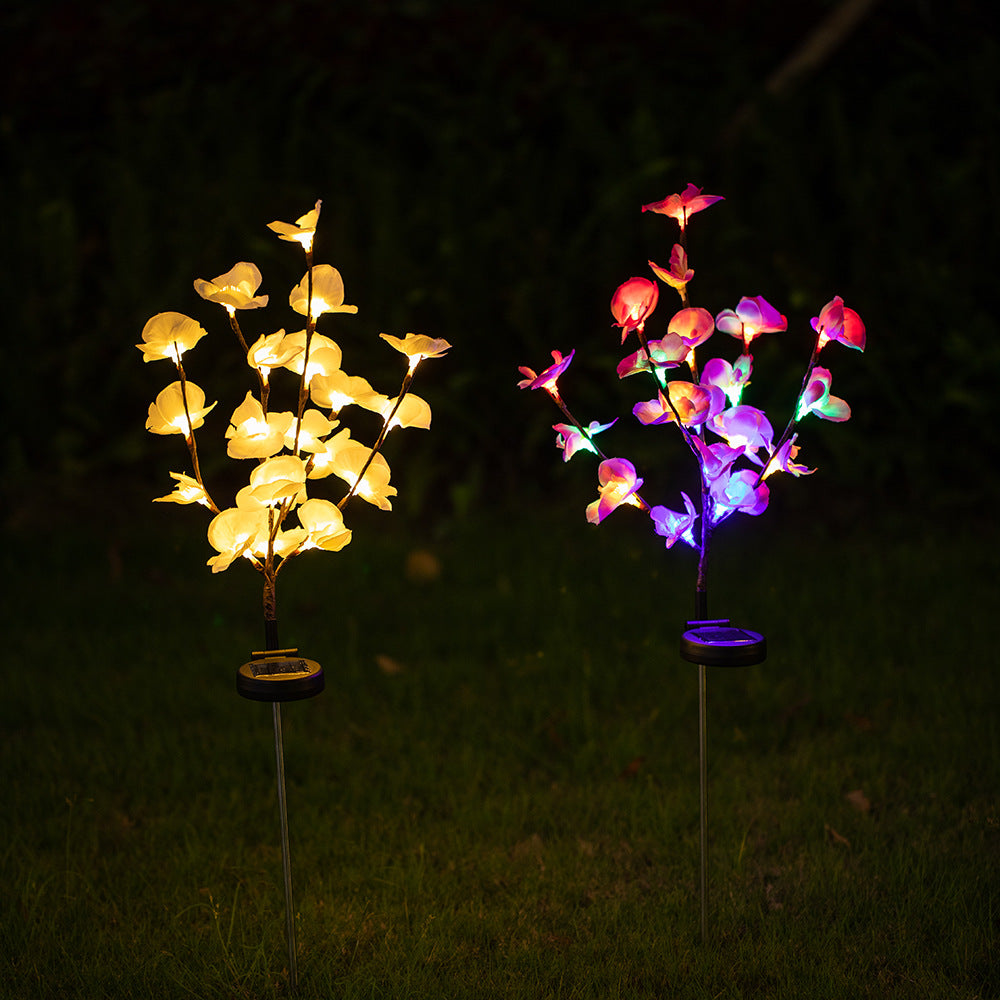 Luces decorativas para jardín y patio con enchufe de tierra