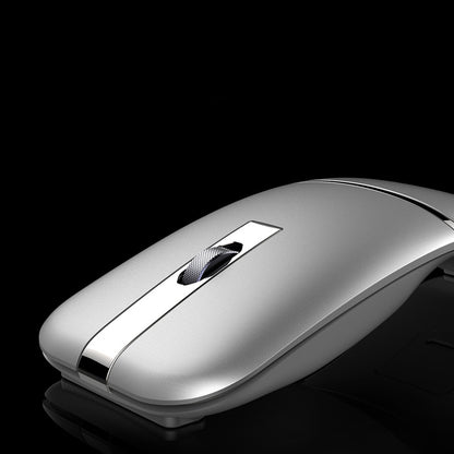 Ratón inalámbrico Bluetooth de modo dual, recargable, ultrafino