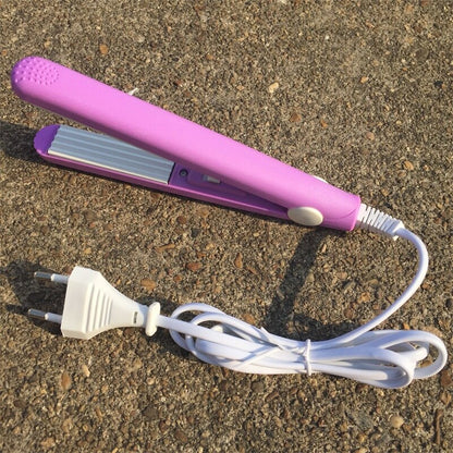 Mini plancha de pelo de cerámica, rectificadora electrónica