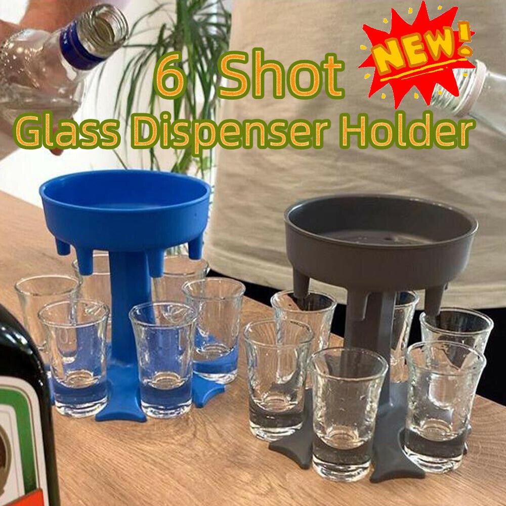 Soporte para dispensador de 6 vasos de chupito, dispensador
