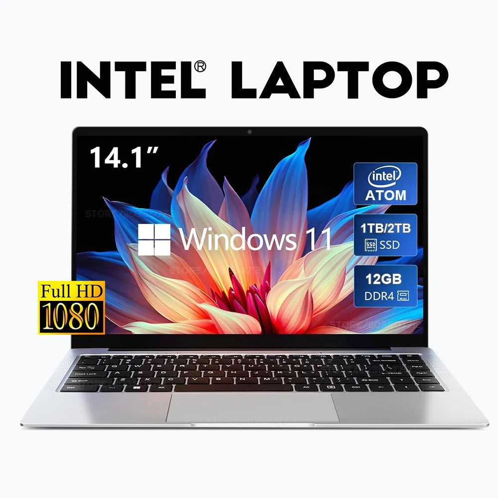 Computadora portátil nueva de 14.1 pulgadas con Windows 11 Pro