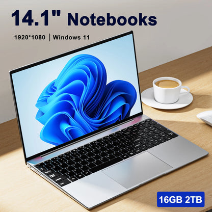 Portátil ultradelgado de 14,1", 16 GB de RAM, 2 TB de SSD, Intel N3700
