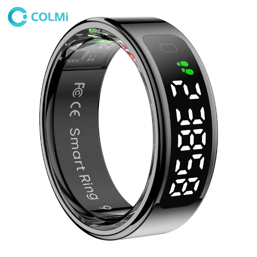 Anillo inteligente COLMI R12 2025 con pantalla táctil, carga inalámbrica