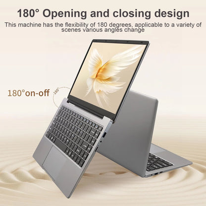 Computadora portátil Erilles Ultra Slim con Windows 11, 14.1", 12 GB de RAM