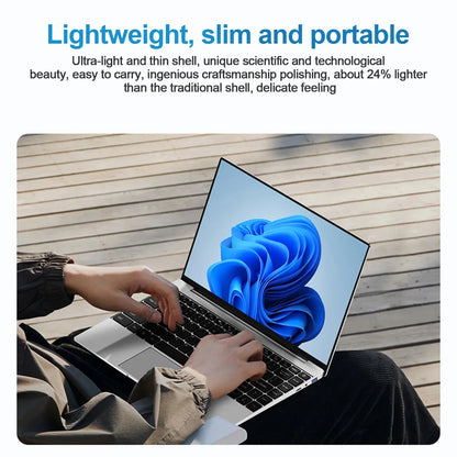 Computadora portátil con Windows 11 Pro, Intel Atom A3950 2025