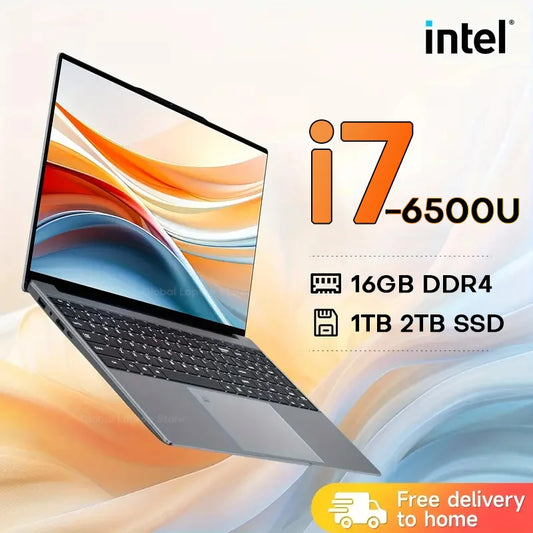 Portátil para juegos con Windows 11 i7 de 15,6", Intel Core i7 6500U