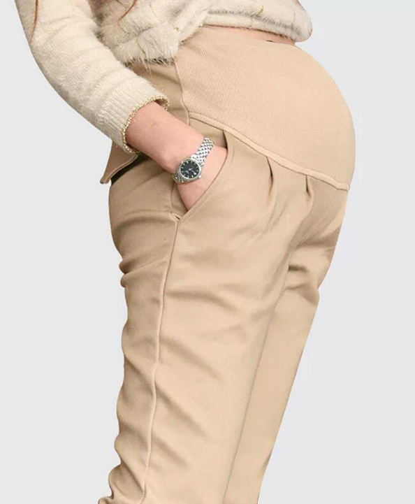 Pantalones harén coreanos de primavera y otoño para embarazadas