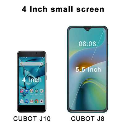 Cubot J10 Smartphone Mini Teléfono de 4 pulgadas 2350 mAh 32 GB ROM