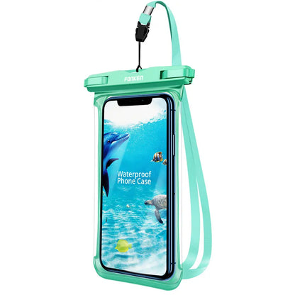 Funda impermeable FONKEN para teléfono, transparente, para la nieve