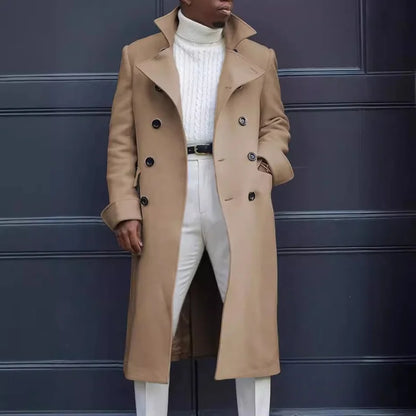 Gabardina para hombre, primavera otoño 2024, nueva moda coreana