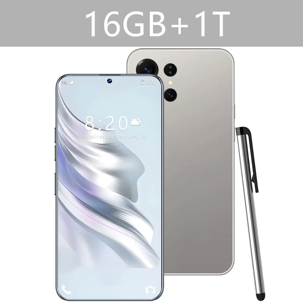 Nuevo teléfono inteligente 14T Pro original de 7,3 pulgadas, 8000 mAh, Android