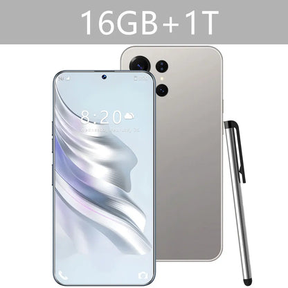 Nuevo teléfono inteligente 14T Pro original de 7,3 pulgadas, 8000 mAh, Android