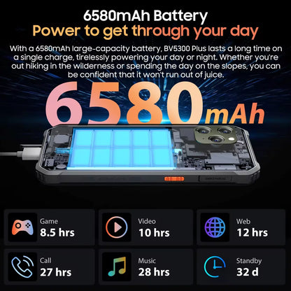 Blackview BV5300 Plus Smartphone robusto Octa-core 6.1'' HD