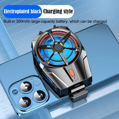 Enfriador de teléfono móvil, ventilador portátil recargable para juegos