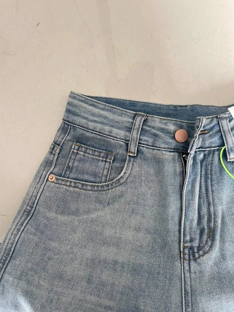 Pantalones vaqueros holgados  para mujer, estilo vintage