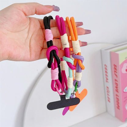 1 pieza de correa de muñeca corta para teléfono, pieza de conexión para funda