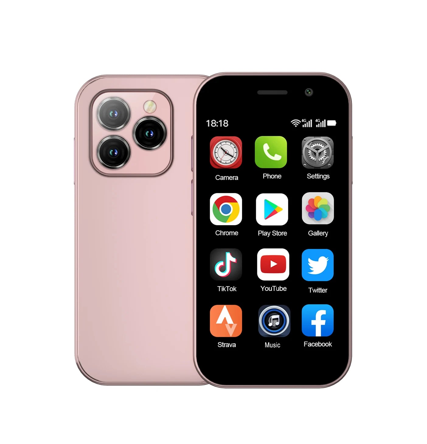 SERVO KING8000 Mini Smartphone Android 4G LTE, GPS, pantalla de 3