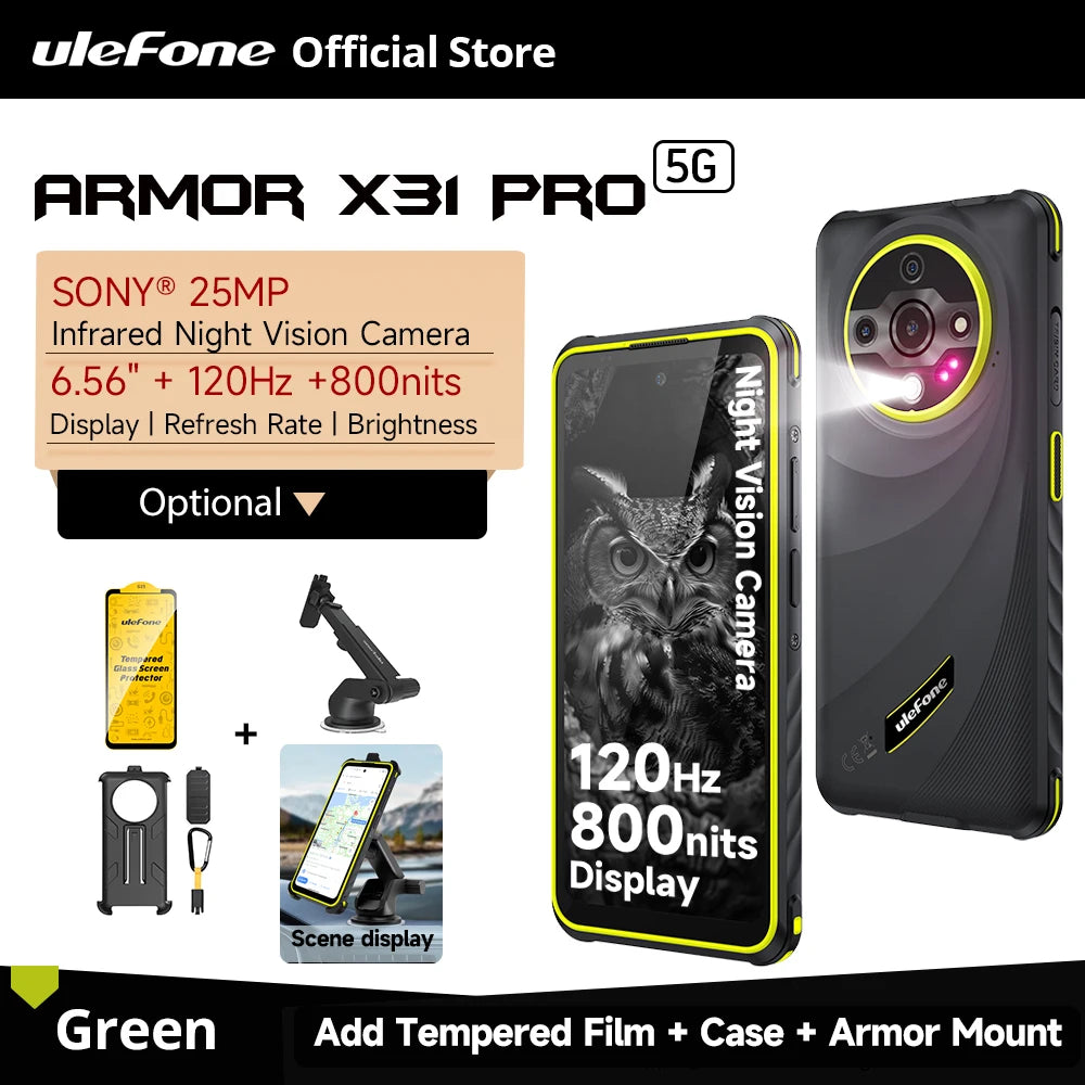Ulefone Armor X31 Pro 5G Teléfono robusto Android 14