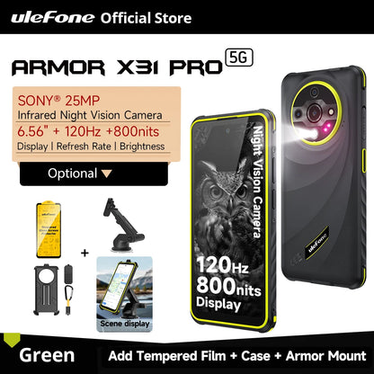 Ulefone Armor X31 Pro 5G Teléfono robusto Android 14