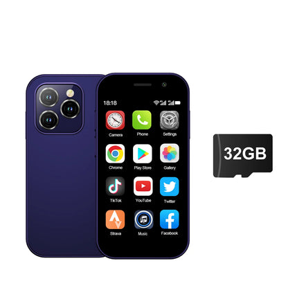 SERVO KING8000 Mini Smartphone Android 4G LTE, GPS, pantalla de 3