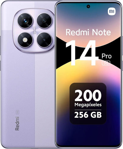 Versión global Redmi Note 14 Pro 5G Smartphone NFC Tamaño 7300 + Cámara
