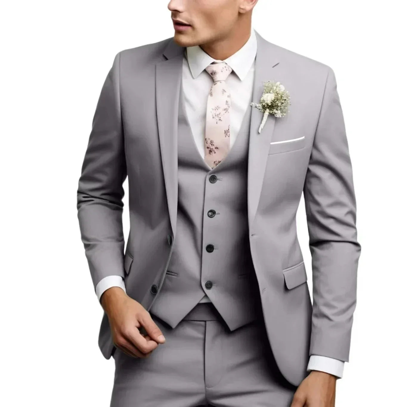 Trajes de hombre de corte entallado, corte regular, elegante