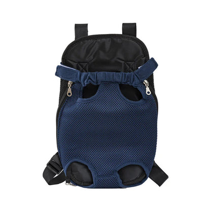 Bolsa de transporte ajustable para gatos, mochila de doble hombro para mascota