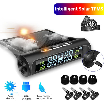 Sistema de monitoreo de presión de neumáticos TPMS inteligente para automóvil