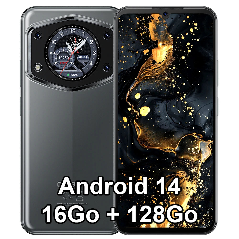 Smartphone Cubot A30 4G 16 GB (6 GB + 10 GB) 128 GB 90 Hz