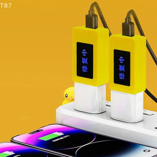 Restaurador de batería de teléfono móvil USB todo en uno, mejora la vida