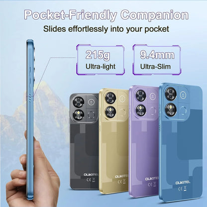 Teléfono inteligente OUKITEL C57 Pro 4300mAh 4G 16GB (4 + 12) RAM / 128GB
