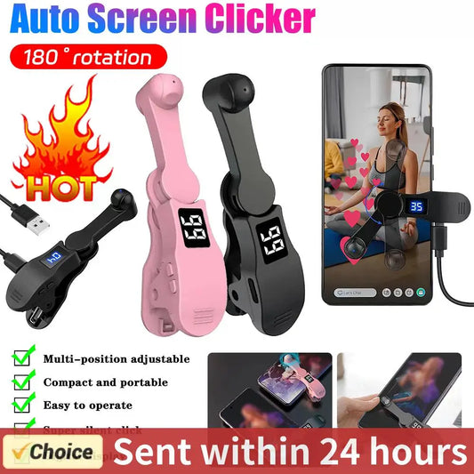 Clicker de pantalla automático digital para teléfono móvil, aplicaciones
