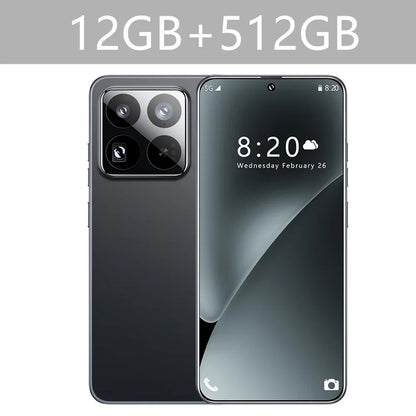 Nuevo teléfono inteligente 14T Pro original de 7,3 pulgadas, 8000 mAh, Android