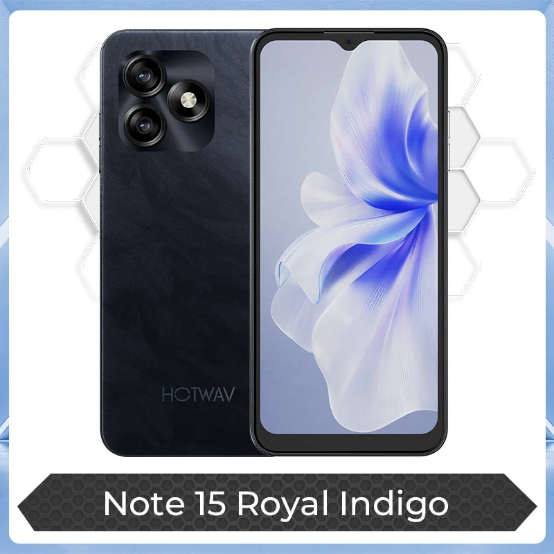 Teléfono inteligente HOTWAV Note 15 con pantalla HD+ de 6,6 pulgadas