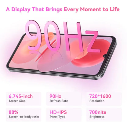 Smartphone Cubot A30 4G 16 GB (6 GB + 10 GB) 128 GB 90 Hz