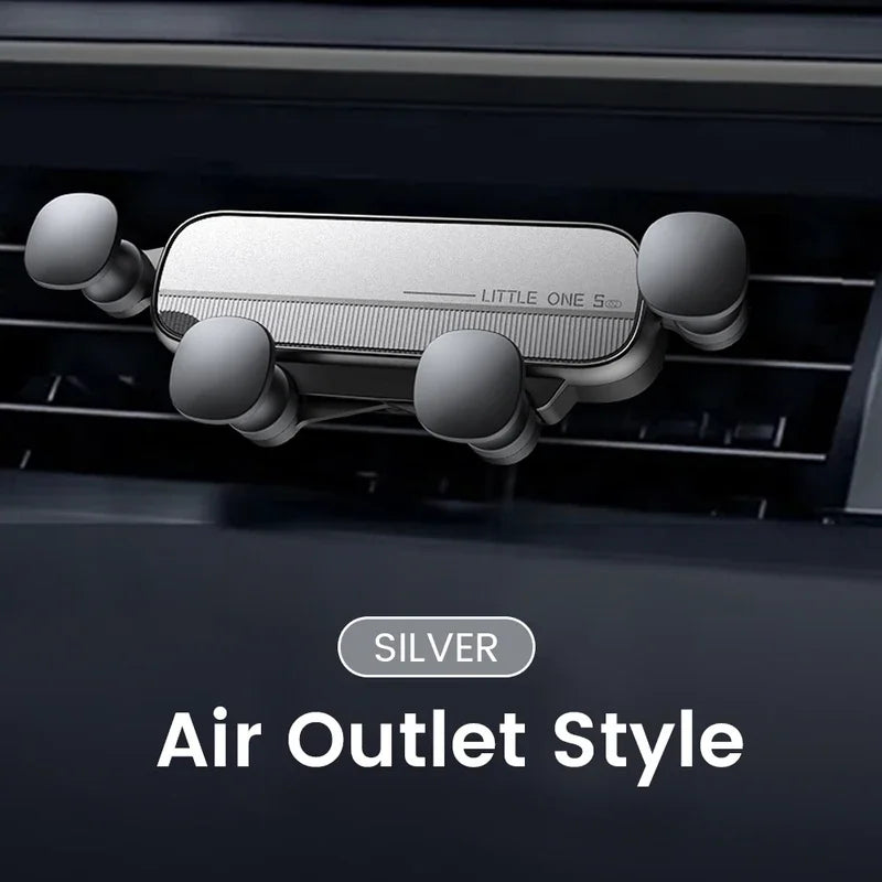 Soporte de teléfono para coche Gravity con ventilación de aire