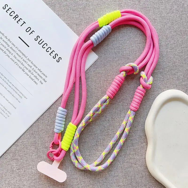 Cordón ajustable para teléfono de Corea, universal, para exteriores