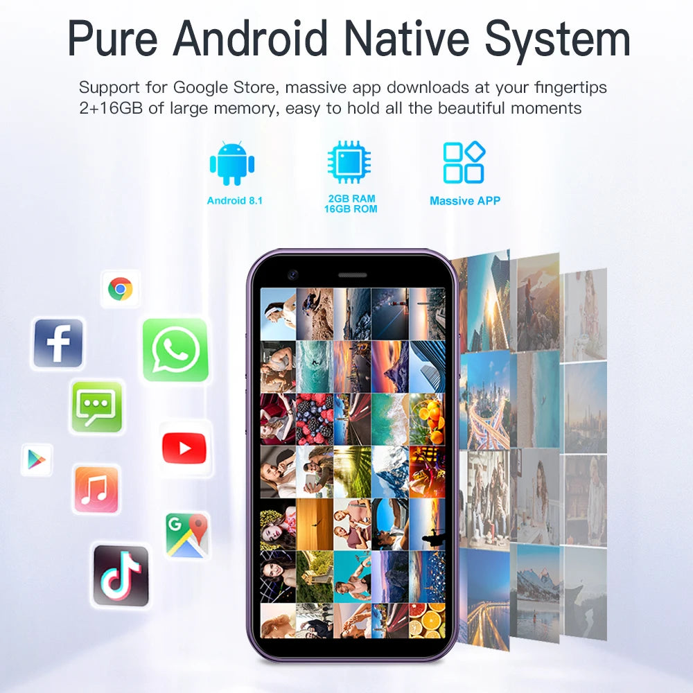 SERVO 15SE Mini Smartphone 3G WCDMA Sistema Android Punto de acceso WiFi