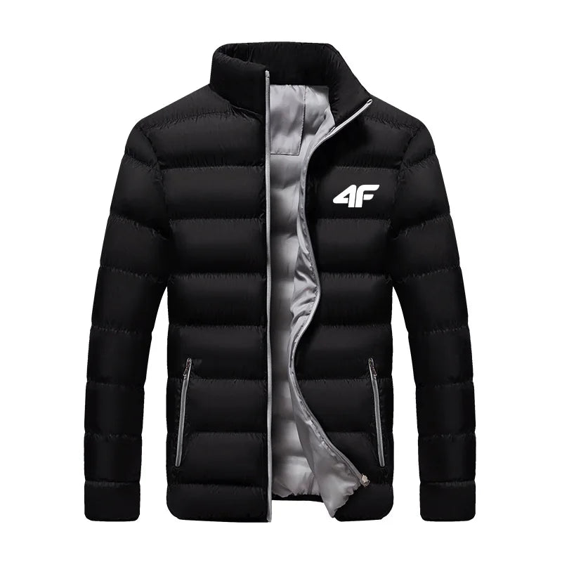 Chaqueta informal para hombre, cortavientos impermeable
