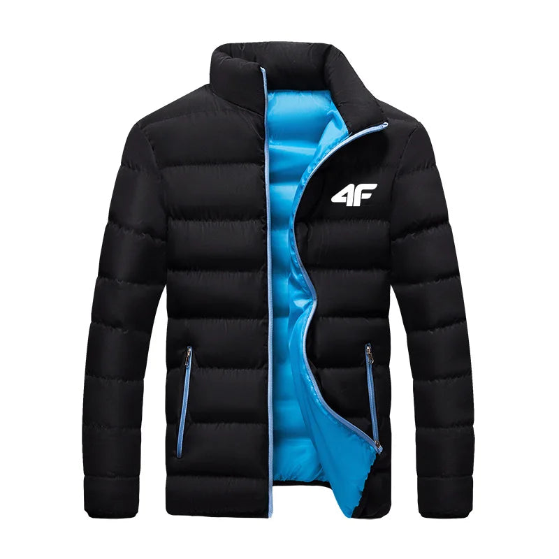 Chaqueta informal para hombre, cortavientos impermeable