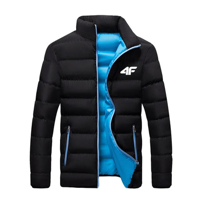 Chaqueta informal para hombre, cortavientos impermeable