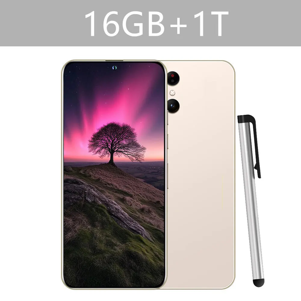 Teléfonos celulares originales S+ 25 Ultra 7.3HD Smartphone económico