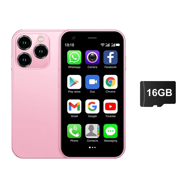 SERVO 15SE Mini Smartphone 3G WCDMA Sistema Android Punto de acceso WiFi