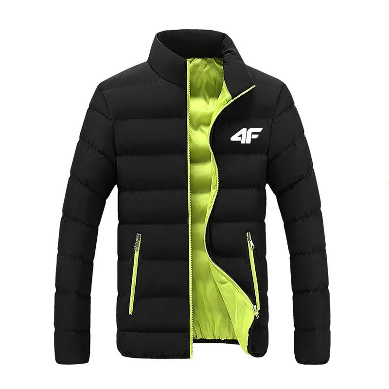Chaqueta informal para hombre, cortavientos impermeable