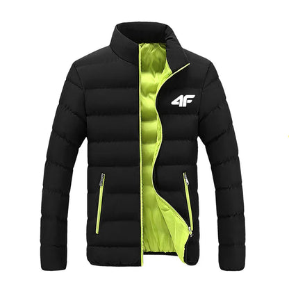 Chaqueta informal para hombre, cortavientos impermeable