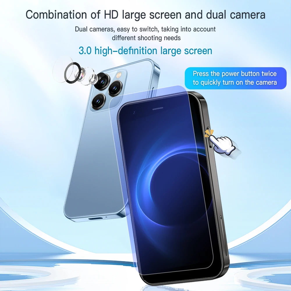 SERVO 15SE Mini Smartphone 3G WCDMA Sistema Android Punto de acceso WiFi