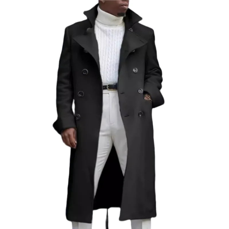 Gabardina para hombre, primavera otoño 2024, nueva moda coreana