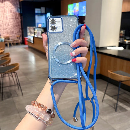 Funda magnética transparente con revestimiento para Realme 14, 14ProPlus