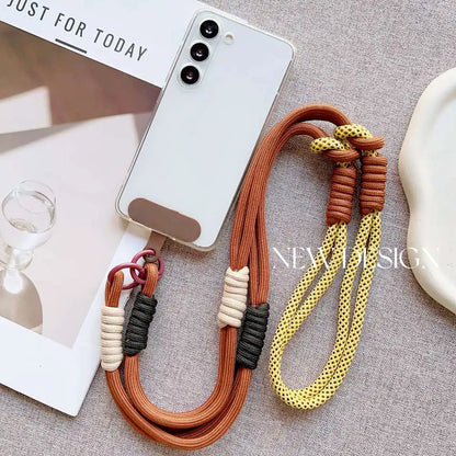 Cordón ajustable para teléfono de Corea, universal, para exteriores