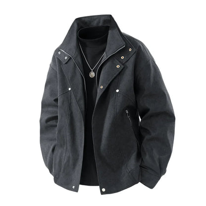 Chaqueta de piloto de calle de dos piezas para hombre